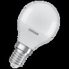 OSRAM LED žiarovka E14 4,9W 2700K matná, teplá biela