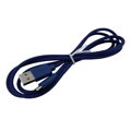 MKF USB12DB, USB/micro USB, 1,2 m,  modrý