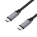 MKF USBC2DK USB-C/USB-C, 1 m, černý