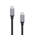MKF USBC2DK USB-C/USB-C, 1 m, černý
