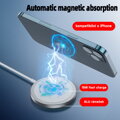 Bezdrátová rychlá nabíječka s magnetem MKF-WT8MG Qi