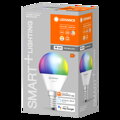 LEDVANCE SMART LED žiarovka CLAS P 40 4,9 W E14 Multicolor