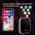 Bezdrôtový adaptér MKF CarPlay AA BOX 2v1, Apple CarPlay, Android Auto, čierny
