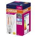 OSRAM LED žiarovka E27 6,5W 4000K Filament číra, studená biela