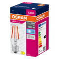 OSRAM LED žiarovka E27 11W 4000K Filament číra, studená biela