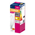 OSRAM LED žiarovka E14 4,9W 2700K matná, teplá biela