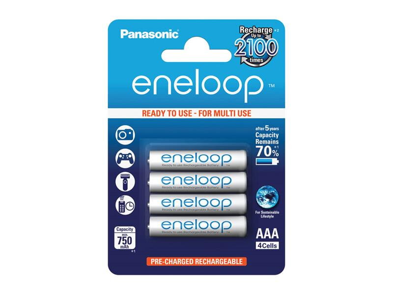 ENELOOP AAA 4x 2100 PANASONIC 4MCCE/4BE nabíjecí