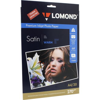 LOMOND Fotopapier Premium, saténový, 270 g/m2, A4