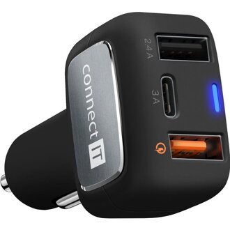 CONNECT-IT InCarz QUICK CHARGE 3.0