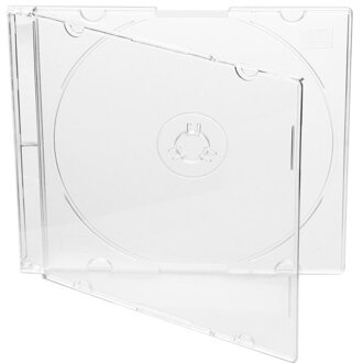 COVER IT Box na 1x CD/DVD/BR 5,2mm číry 1bal 10ks
