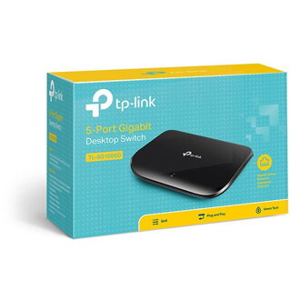 TP-Link Switch 5-Port/1000Mbps/Desk