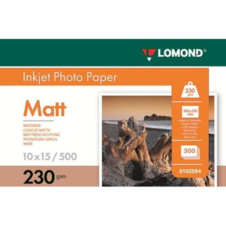 LOM - Pho Inkj Matt 230g/m2  500/10x15