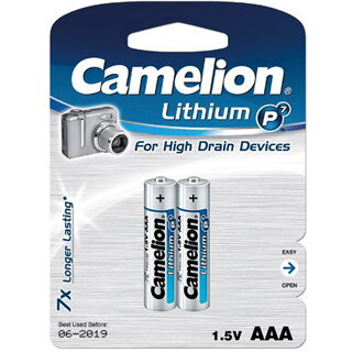 CAMELION Batérie LITHIUM P7 AAA 2ks FR03