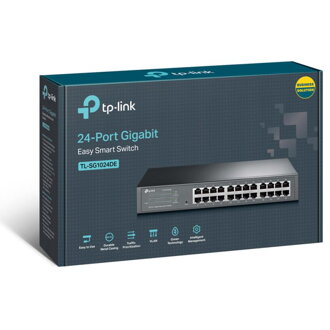 TP-Link TL-SG1024DE Switch 24-Port/1000Mbps/Rack