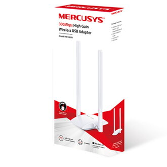 MERCUSYS 300Mbps High Gain Wireless USB Adapter