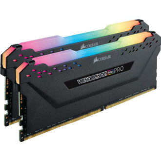 CORSAIR RGB Pro BLACK 2x16G/DDR4/2666MHz/CL16/1.2V