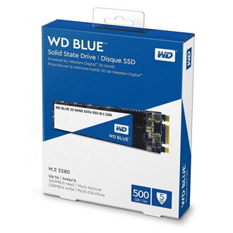 WD SSD Blue 500GB/M.2 2280/M.2 SATA/NAND