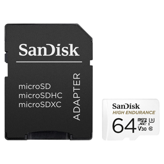 SanDisk Micro SDXC High Endurance C10 U3 V30 64GB