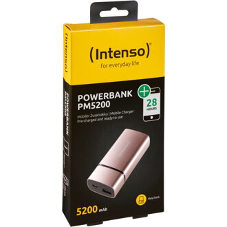 INTENSO PM5200, Powerbanka 5200 mAh silver