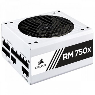 CORSAIR ZDROJ 750W RM750x 80Plus Gold White mod