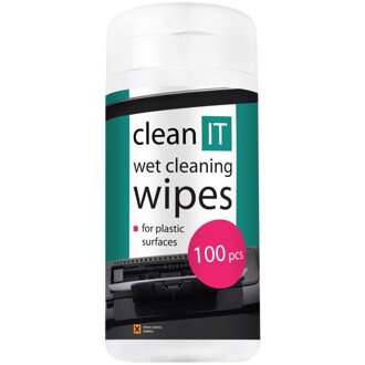 CLEAN IT čistiacie ubrúsky mokré na LCD/TFT 100ks