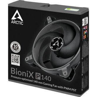ARCTIC COOLING Ventilátor BioniX P140 šedý