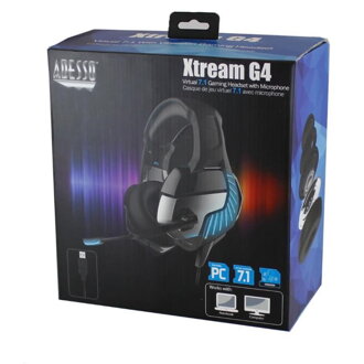 ADESSO Xtream G4, Herné slúchadlá USB