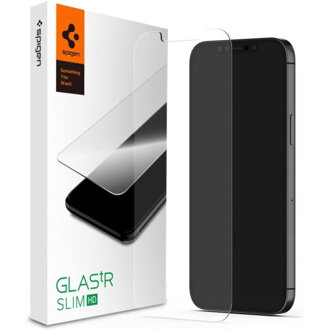 SPIGEN ochranné sklo GLAS.tR Slim HD pre iPhone 12
