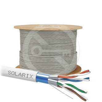 SOLARIX kábel CAT6A FFTP Dca-s2,d2,a1 500m