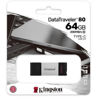 KINGSTON DataTraveler 80 USB Type C, 64GB