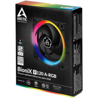 ARCTIC BioniX P120 A-RGB, 120mm, Ventilátor