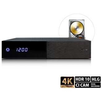 AB PULSe 4K (1x tuner DVB-S2X+HDSatelitný prijímač