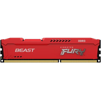 KINGSTON Fury Beast Red 4GB/DDR3/1866/CL10