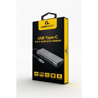 GEMBIRD Dokovacia stanica USB-C 5v1