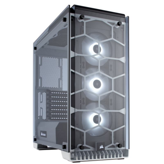 CORSAIR Crystal Series 570X RGB, PC skrinka Midi