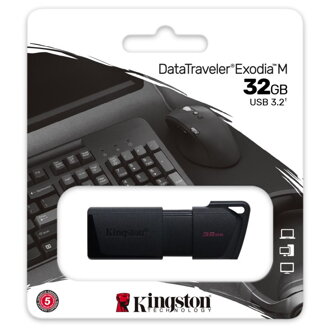 KINGSTON DataTraveler EXODIA M, 32GB, blk/blk