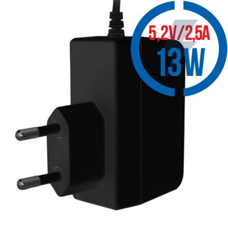 RASPBERRY USB adaptér pre Raspberry Pi 2,5Ačierny