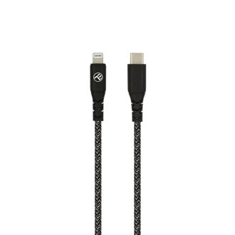 TELLUR Green, Kábel, USB Type C/Lightning, 1m, blk