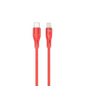 TELLUR Silicone, Kábel, USB Type C/Lightning, 1m r