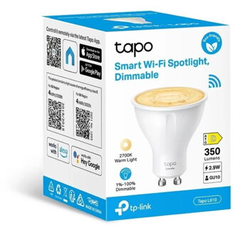 TP-LINK Tapo L610, Smart Wi-Fi LED GU10, 350lm