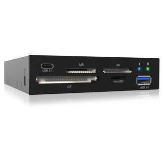 RAIDSONIC ICY 3.5" Card Reader + USB 3.1