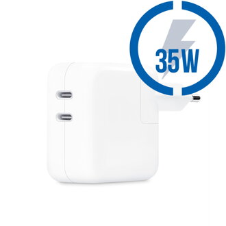 APPLE Nabíjací adaptér, 35W, 2x USB Type C