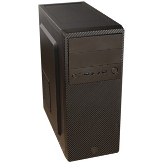 EUROCASE ML X502 EVO, PC skrinka, čierna