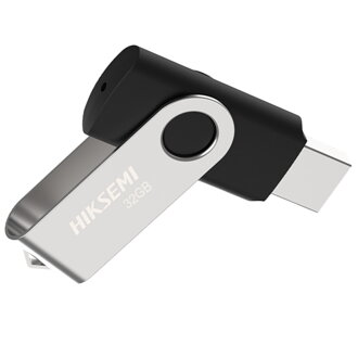 HIKSEMI HS-USB-M200S, USB Kľúč, 32GB, str/čier