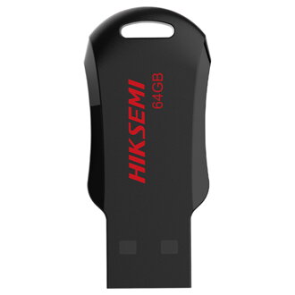 HIKSEMI HS-USB-M200R, USB Kľúč, 64GB, čer/čier