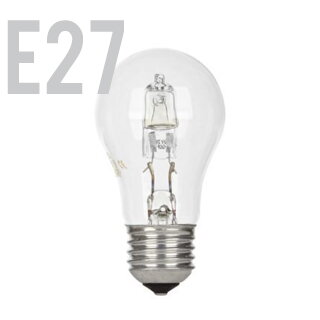 GE Halogen E27/GLS/30W/2800K/405lm/Číra