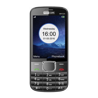 MAXCOM CLASSIC MM320, Mobilný telefón, čierny