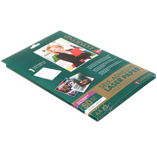 LOMOND Samolepiac papier laser tlač lesk/85g/A4/50