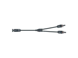 Kábel TIPA MC4 rozbočenie 1x konektor / 2x zdierka 30cm