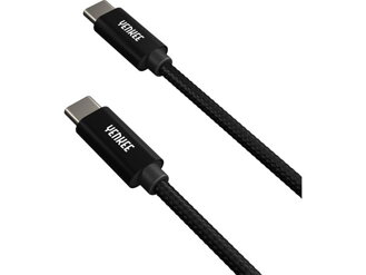 Kábel YENKEE YCU C103 BK USB-C 2.0/USB-C 3m